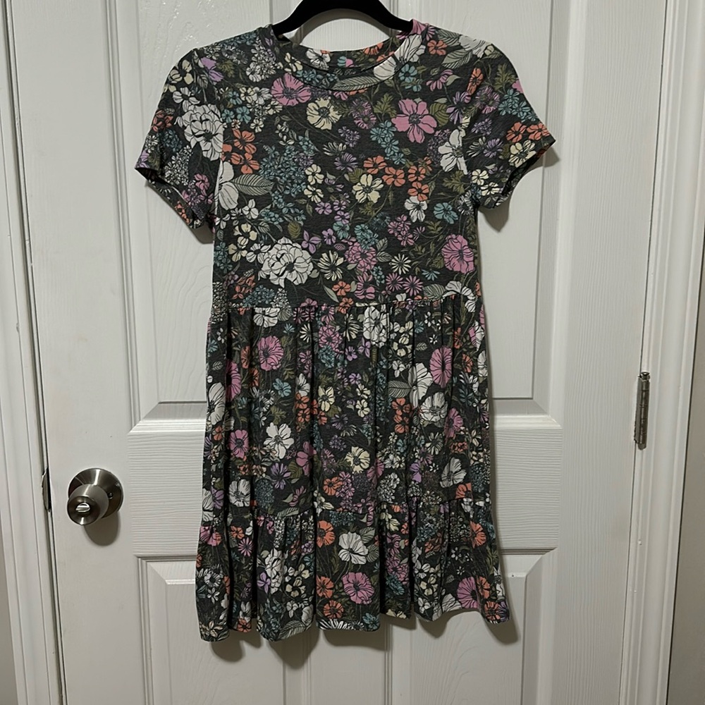 Lily Rose Floral Tiered Dress NWT
